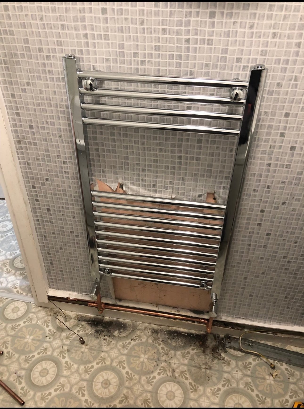 Radiator system balanced and running